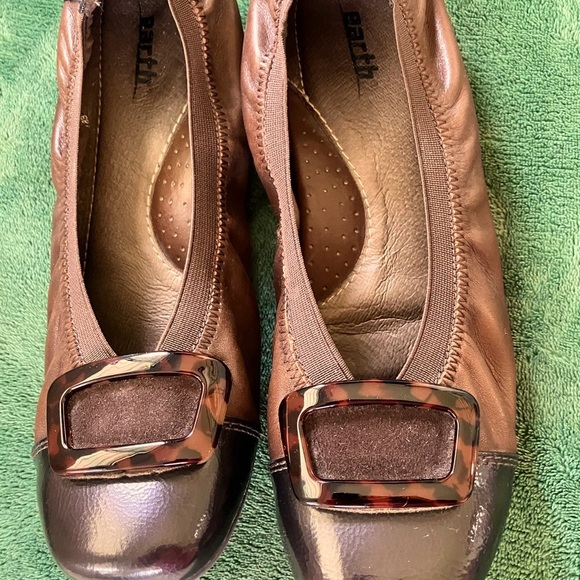 Womens Earth brand good quality leather  shoes, brown, top quality comfort. - Picture 4 of 11